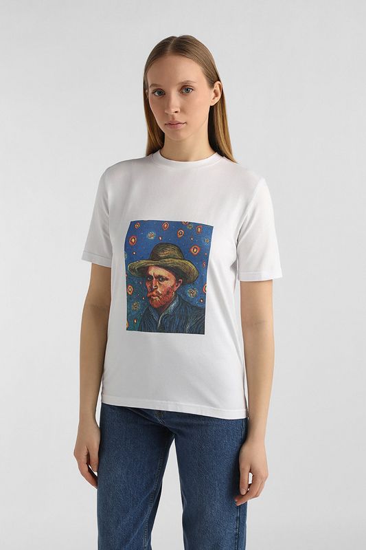 Футболка хлопковая с принтом Ван Гог ARTOGRAPH