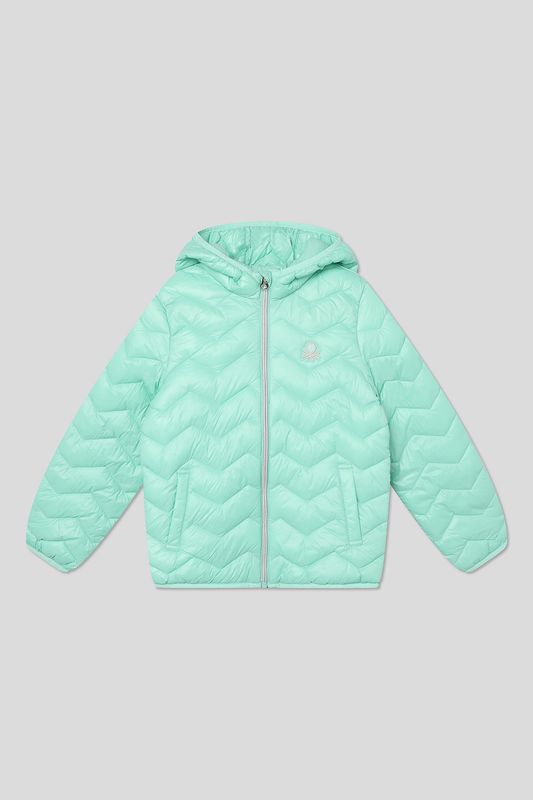 Куртка утепленная с капюшоном Benetton