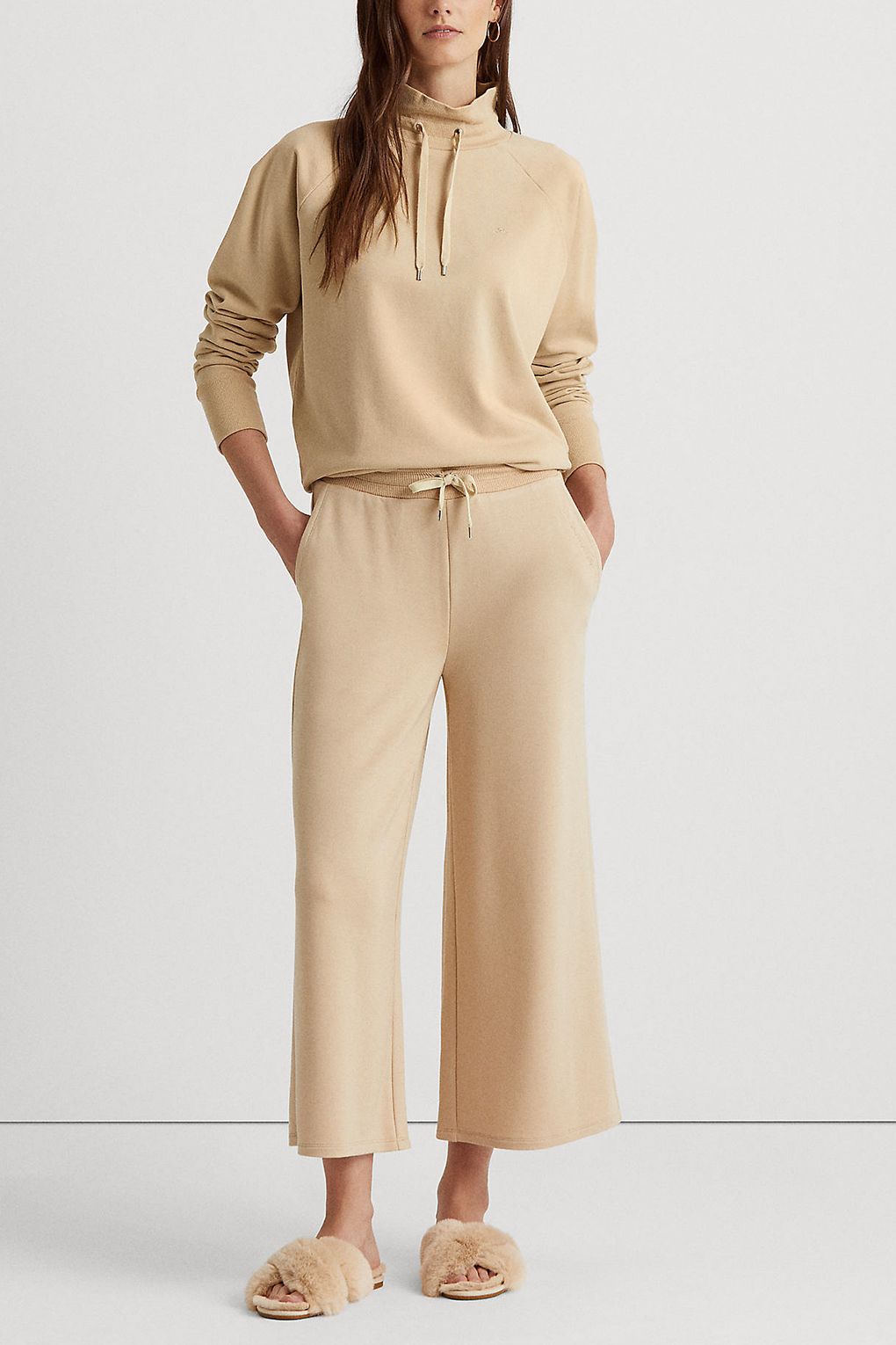 Lauren Ralph Lauren Однотонные капри с карманами Lauren Ralph Lauren Однотонные капри с карманами