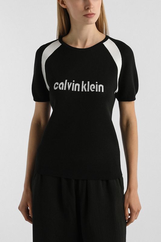 Джемпер с коротким рукавом Calvin Klein Jeans