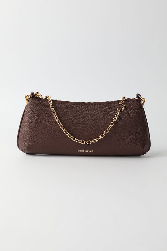 Сумка кросс-боди кожаная C-Me Chain Coccinelle