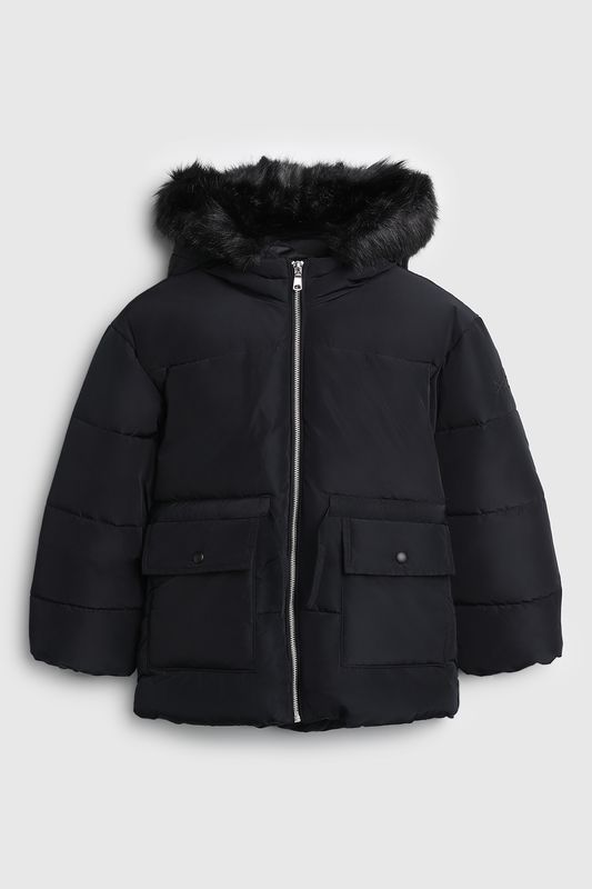 Куртка утепленная с капюшоном Benetton