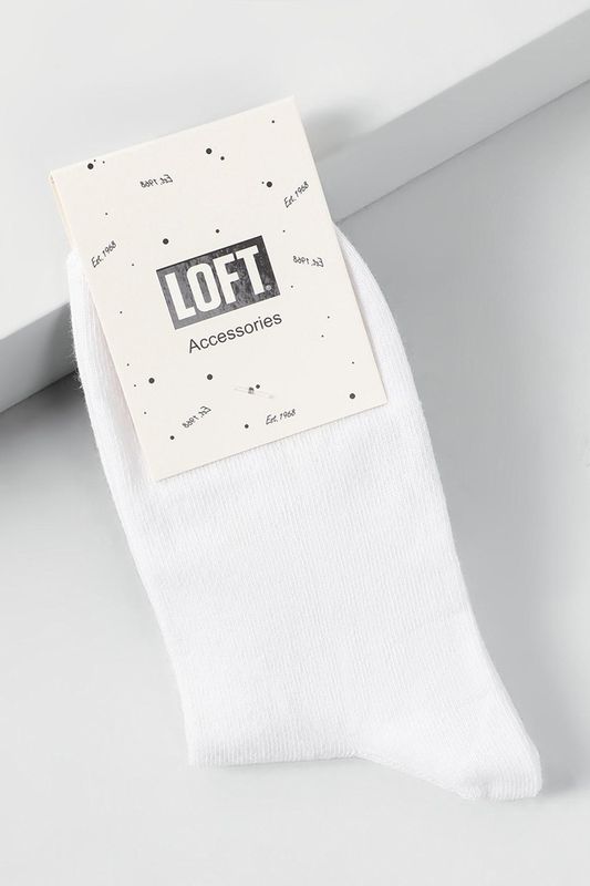 Хлопковые носки укороченные Loft