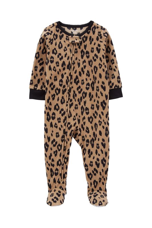 Комбинезон на молнии с принтом гепард Carter's