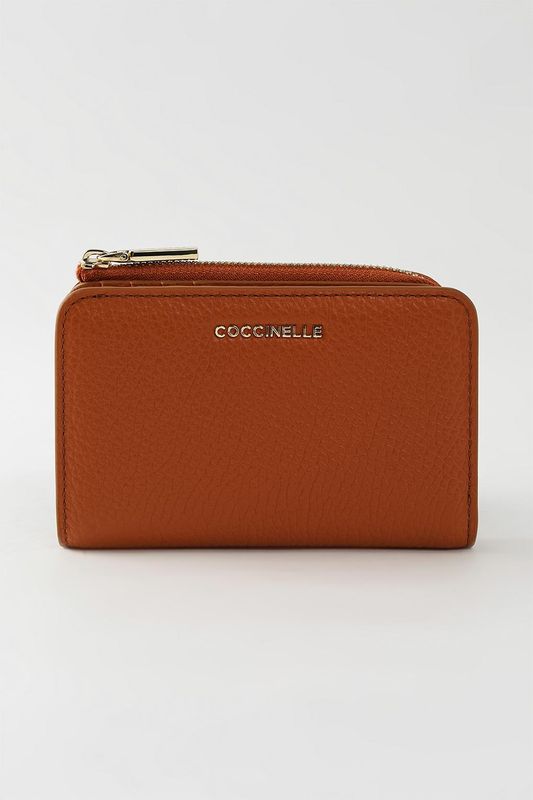 Кошелек кожаный Metallic Soft Coccinelle