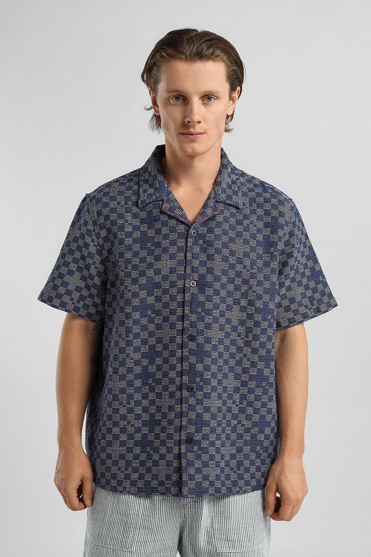 Рубашка хлопковая с коротким рукавом Desigual