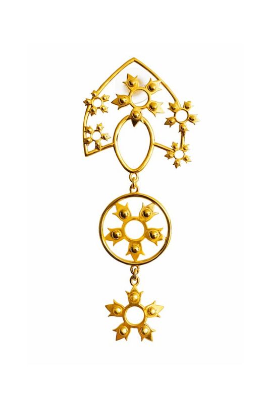 Серьга Росы, L OXIOMA