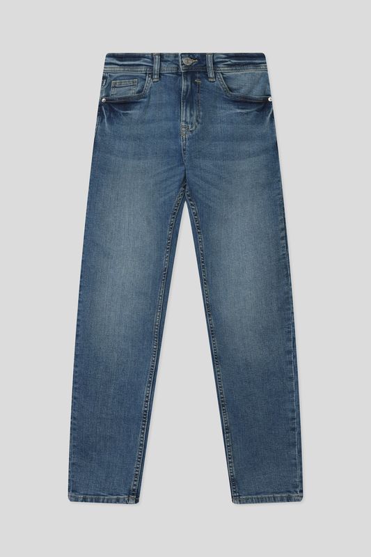 Джинсы с эффектом потертости Republic of Denim