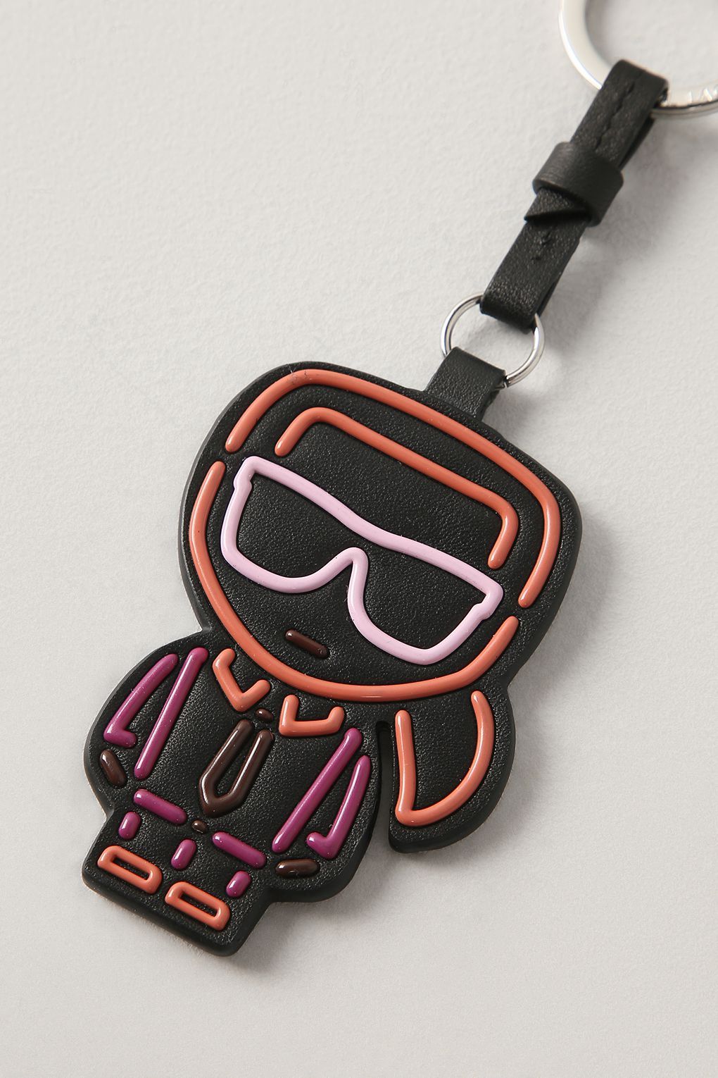 Karl Lagerfeld Брелок из кожи с декором Karl Lagerfeld Брелок из кожи с декором