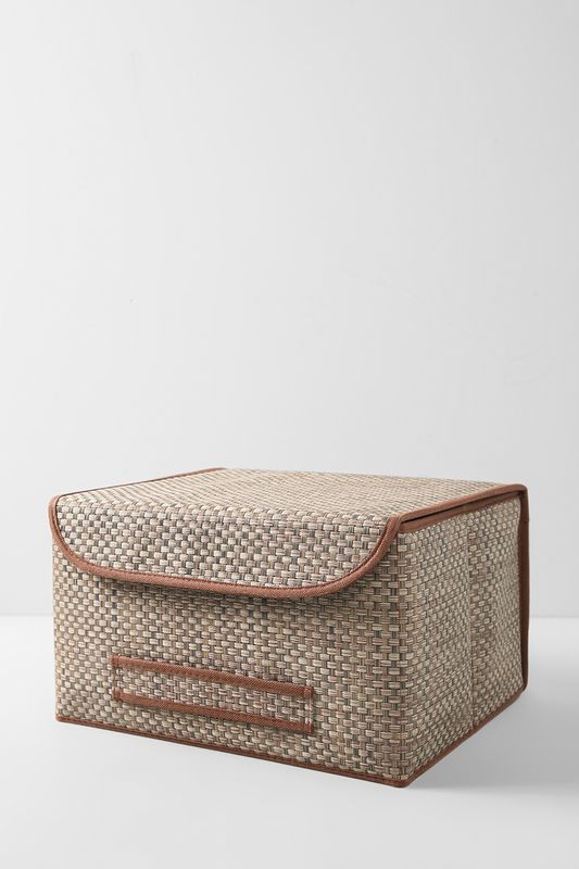 Корзина для хранения с крышкой CASY HOME