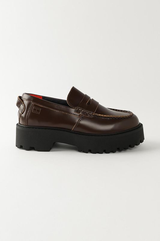 Лоферы кожаные Tommy Hilfiger