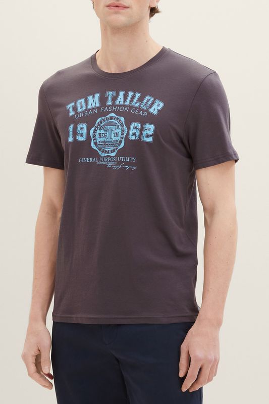 Футболка хлопковая с принтом TOM TAILOR