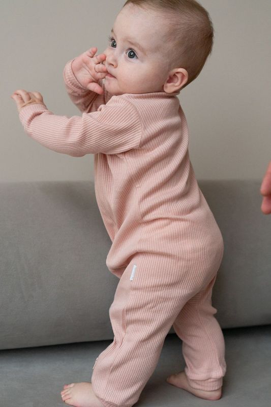 Хлопковый комбинезон на молнии Aspaya