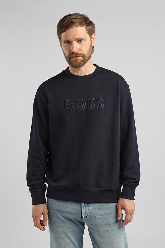 Свитшот хлопковый BOSS
