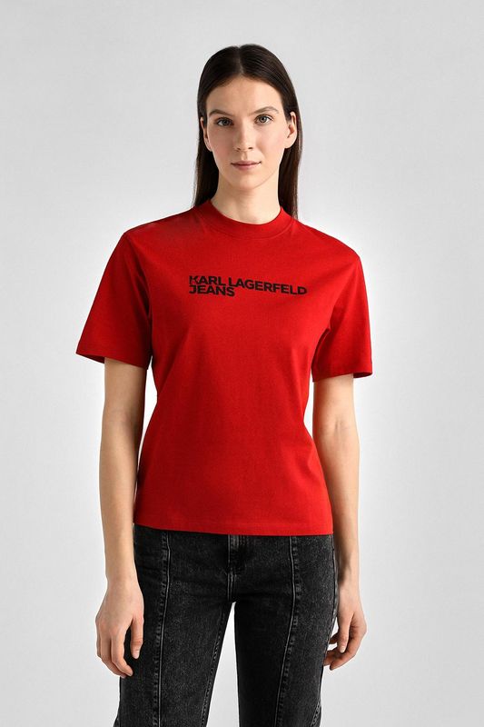 Футболка хлопковая Karl Lagerfeld Jeans
