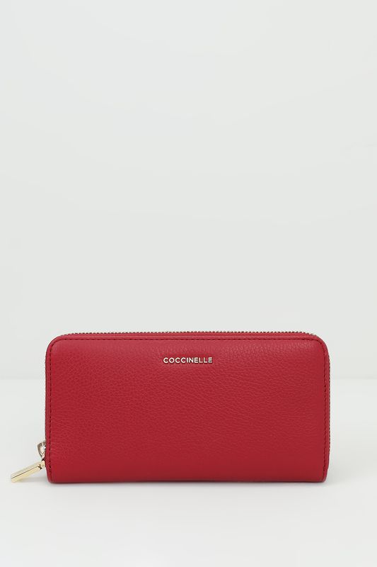 Кошелек кожаный Metallic Soft Coccinelle