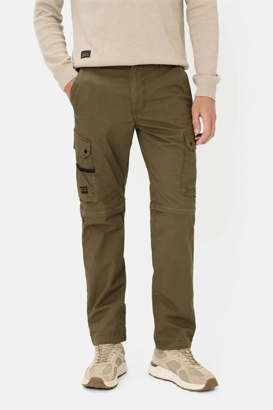 Брюки хлопковые зауженного кроя Camel Active Apparel