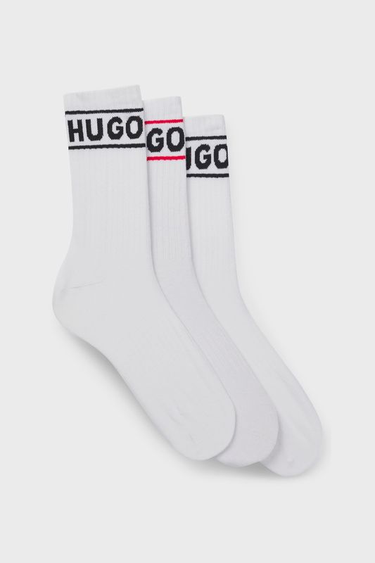 Набор из 3 пар хлопковых классических носков HUGO