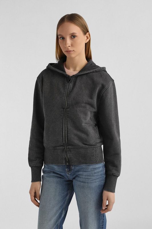 Толстовка на молнии с капюшоном Guess