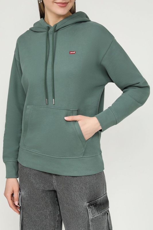 Худи хлопковое с карманом LEVI'S