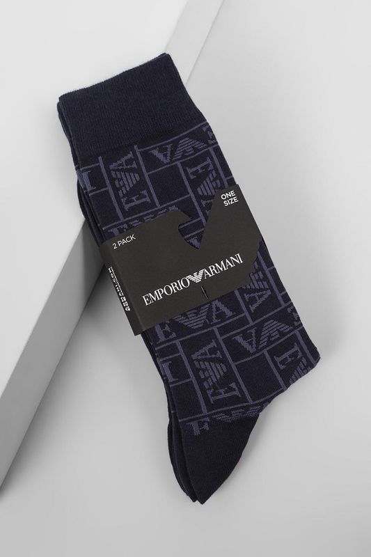 Носки классические 2 пары EMPORIO ARMANI