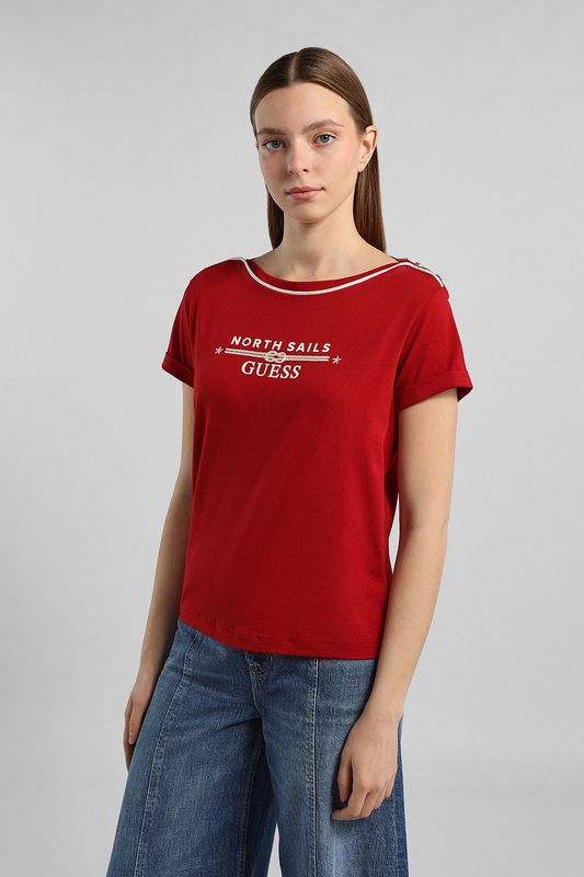 Футболка хлопковая Guess