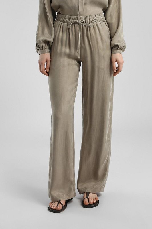 Брюки свободного кроя на кулиске Guess