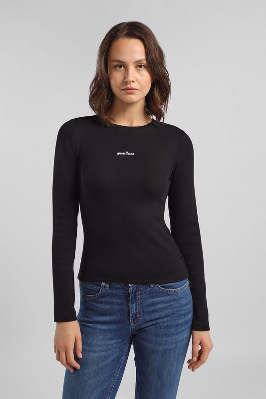 Лонгслив хлопковый Guess Jeans
