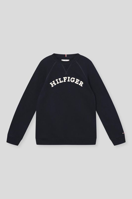 Свитшот хлопковый с логотипом Tommy Hilfiger