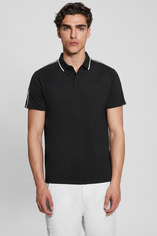 Поло из смесового хлопка Guess