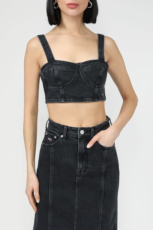Топ джинсовый на бретелях Tommy Jeans