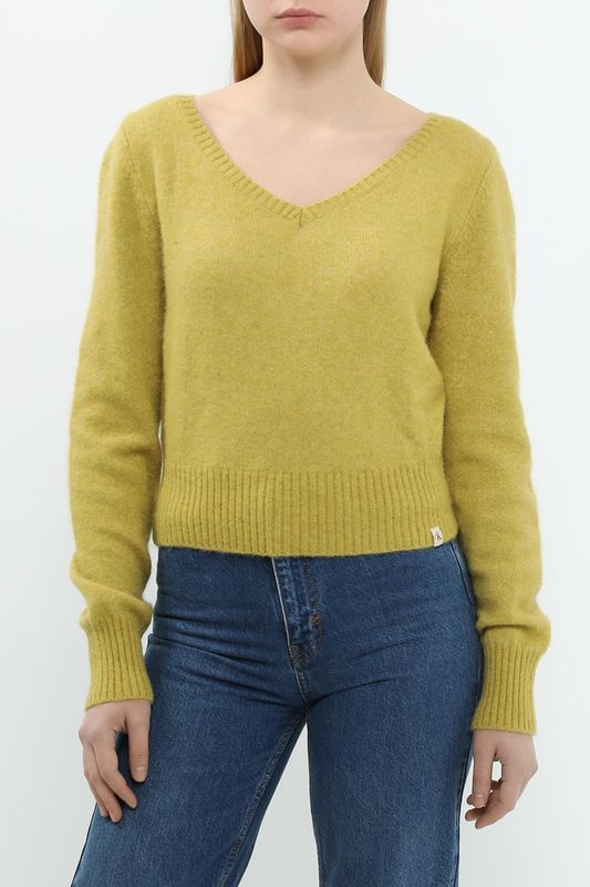 Пуловер однотонный Calvin Klein Jeans