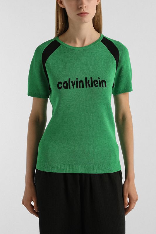 Джемпер с коротким рукавом Calvin Klein Jeans