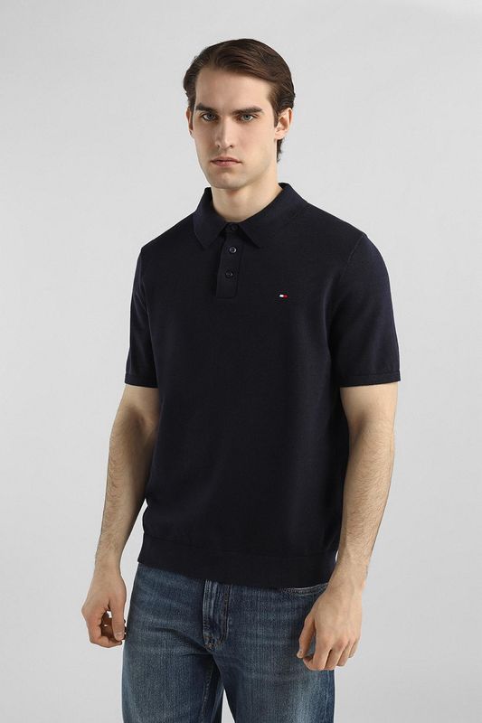 Поло хлопковое Tommy Hilfiger
