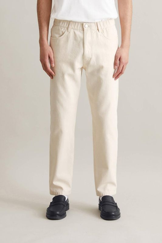 Брюки хлопковые на эластичном поясе Marc O'Polo Denim