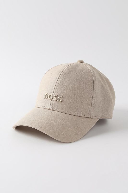 Бейсболка льняная BOSS
