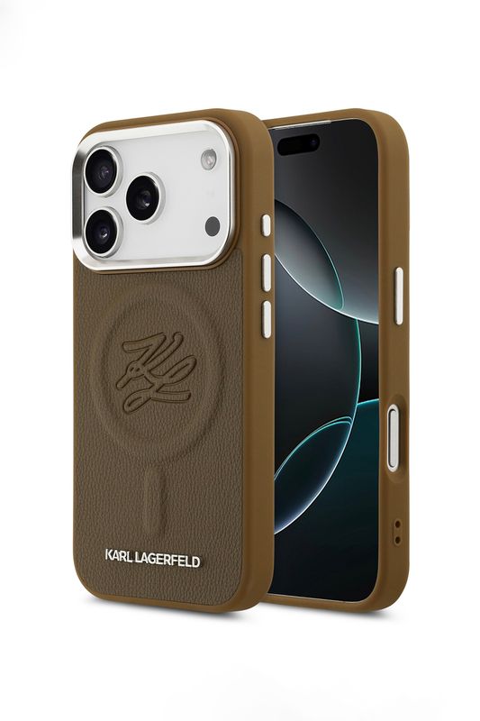 Чехол для iPhone 17 Pro с MagSafe Karl Lagerf...