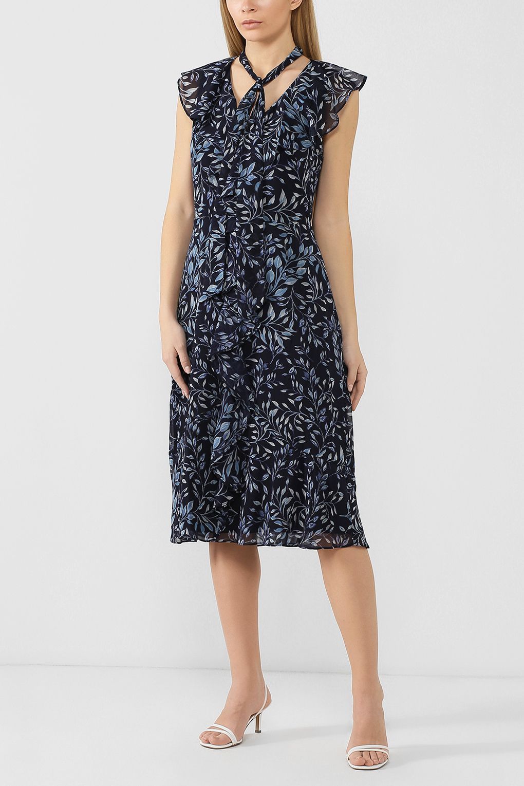 Lauren Ralph Lauren Платье с цветочным принтом Lauren Ralph Lauren Платье с цветочным принтом