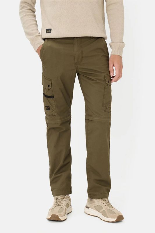 Брюки хлопковые зауженного кроя Camel Active Apparel
