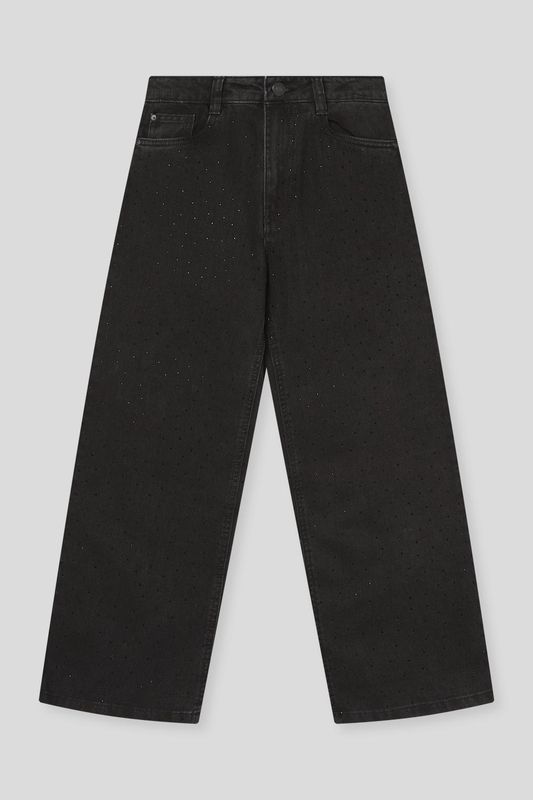 Джинсы со стразами свободного кроя Republic of Denim