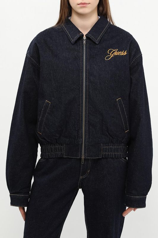 Куртка джинсовая на эластичном поясе Guess