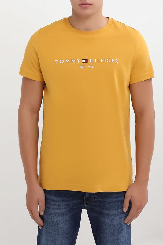 Футболка хлопковая с логотипом Tommy Hilfiger