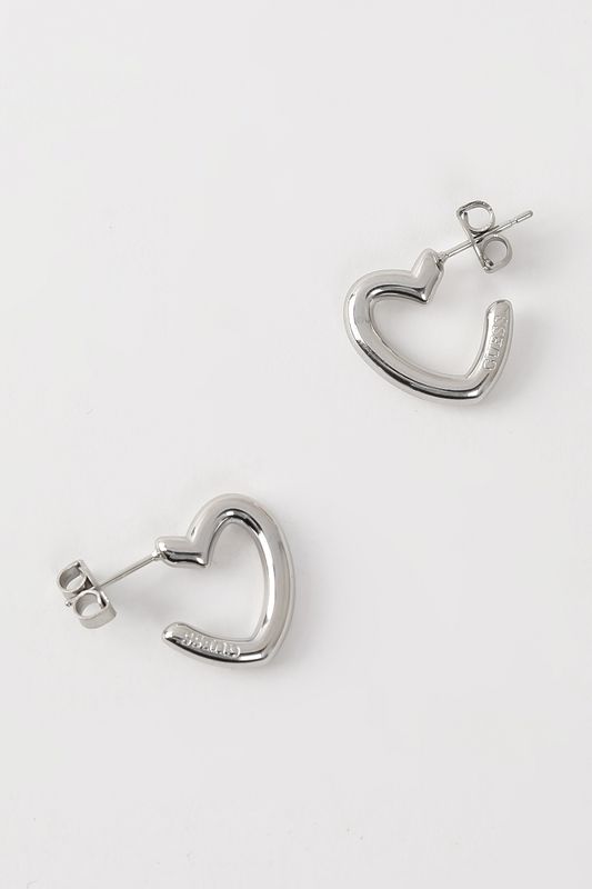 Серьги с кристаллами Guess