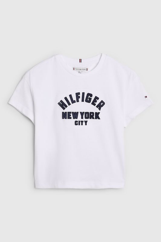 Футболка хлопковая с логотипом Tommy Hilfiger