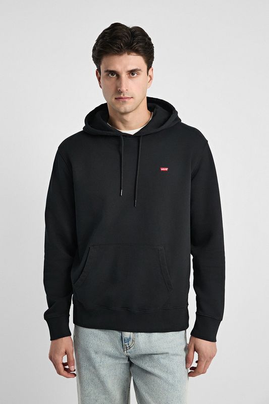 Хлопковое худи с логотипом бренда LEVI'S