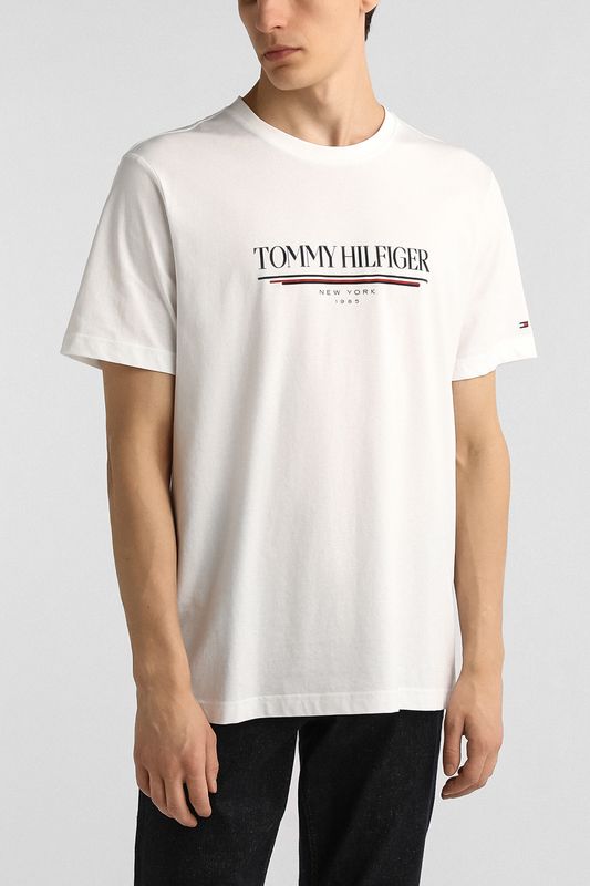 Футболка хлопковая с логотипом Tommy Hilfiger