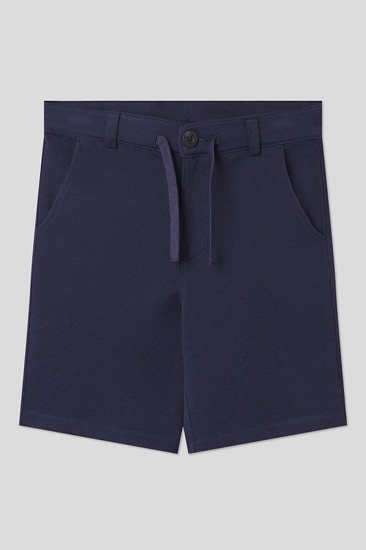Шорты хлопковые на кулиске Benetton