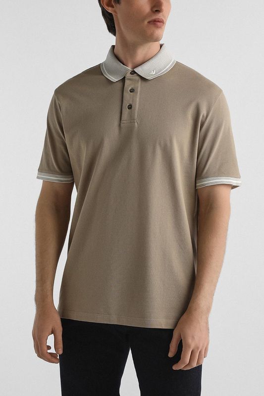Поло хлопковое EMPORIO ARMANI