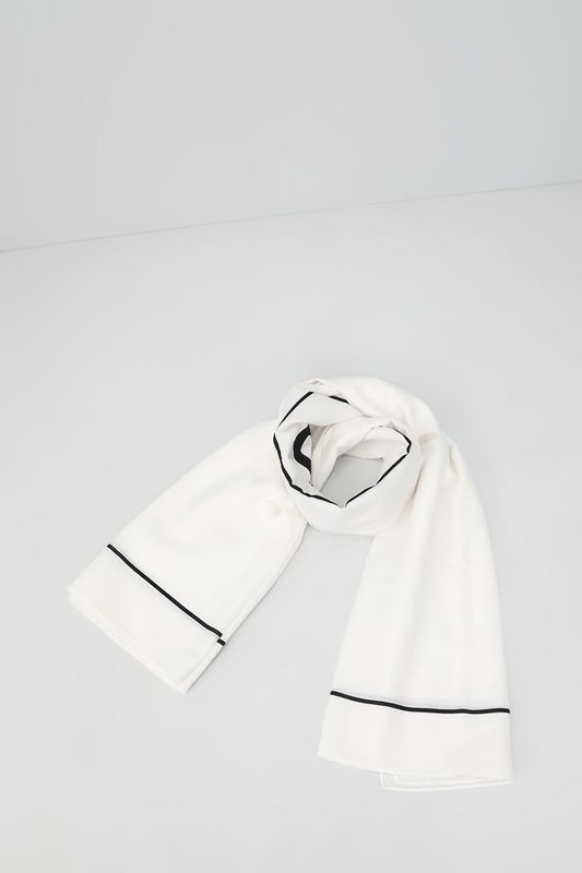 Платок хлопковый с логотипом Calvin Klein Jeans