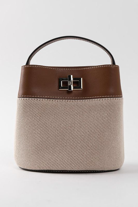 Сумка мешок кожаная Amelia mini Furla